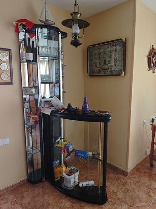Lote muebles de madera