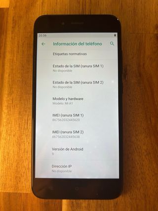 Xiaomi Mi A1 Negro - Smartphone