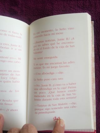 Junie B Jones tiene un admirador secreto.