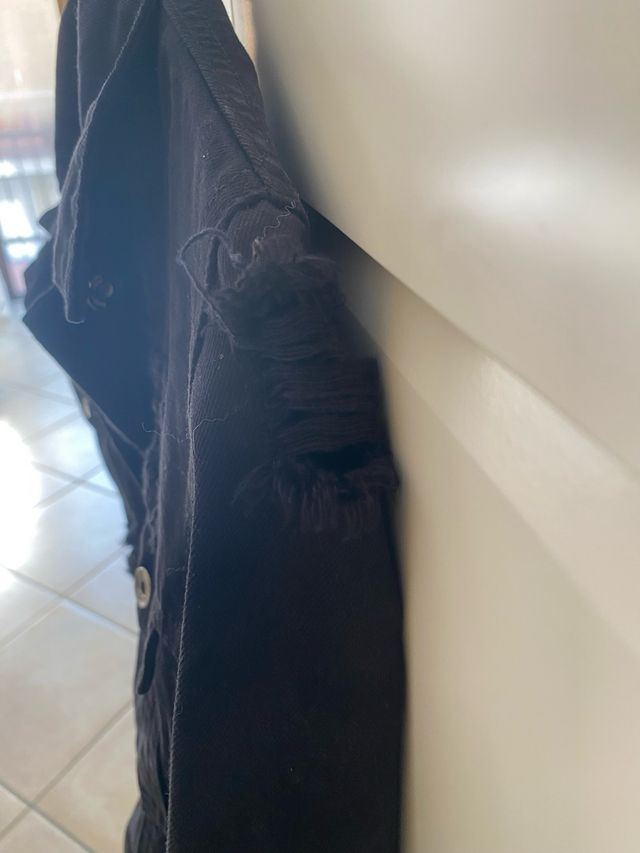 Giacca Jeans Black Distressed Tg.S