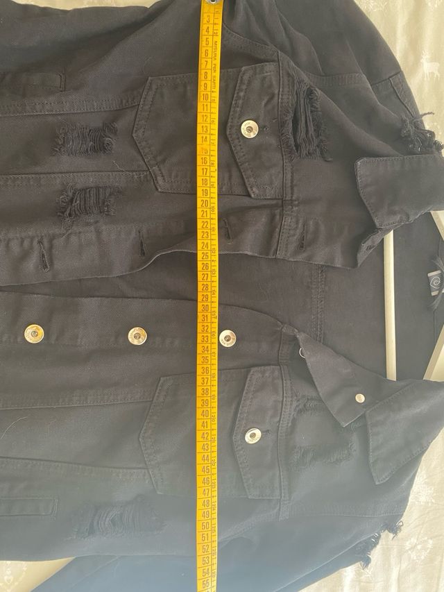 Giacca Jeans Black Distressed Tg.S