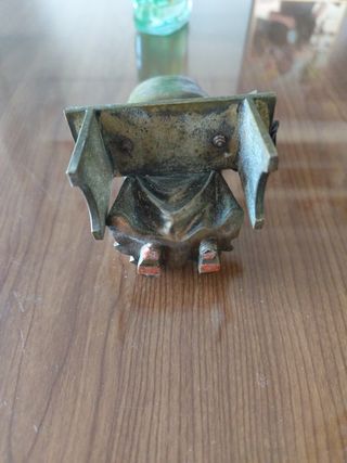 Figura sacerdote bronce