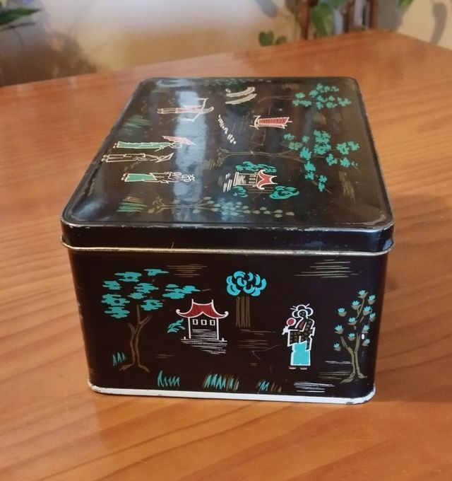 Caja metal vintage ColaCao