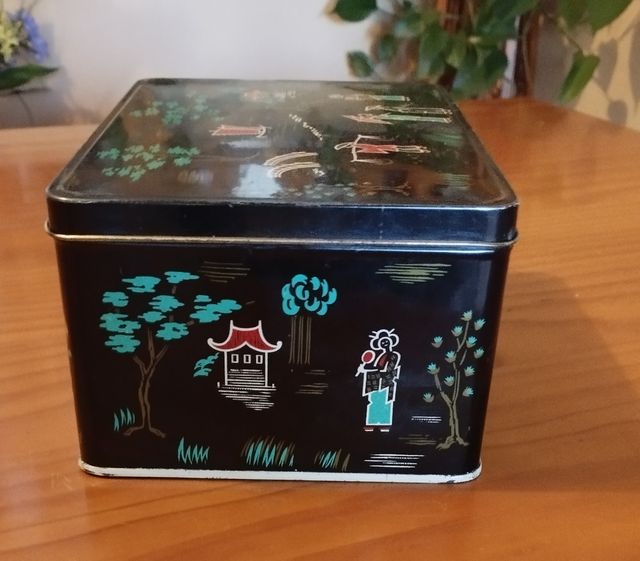 Caja metal vintage ColaCao