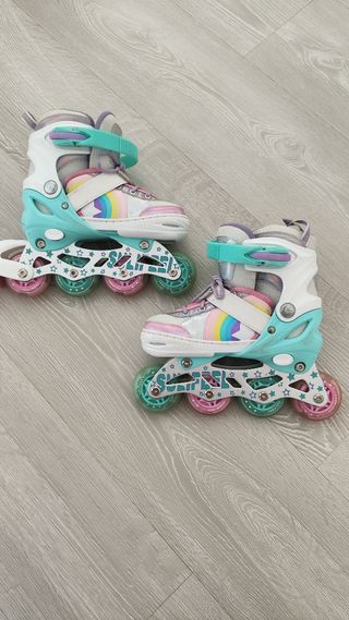 Patines en línea niña, talla 28-31