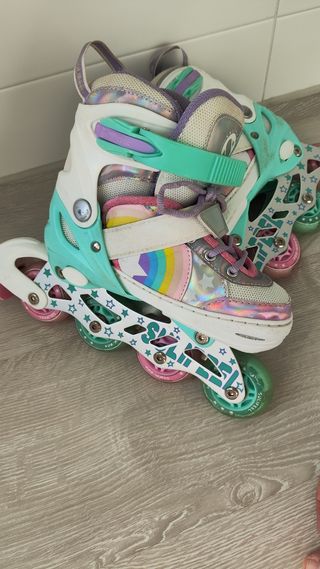 Patines en línea niña, talla 28-31