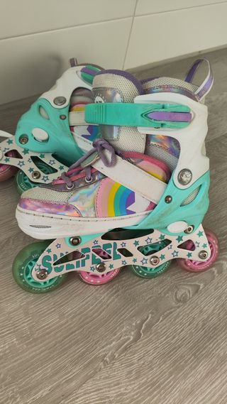 Patines en línea niña, talla 28-31