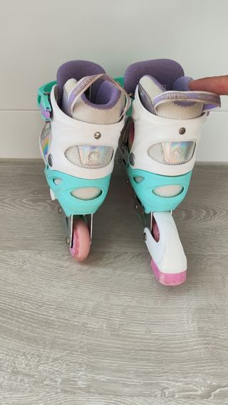 Patines en línea niña, talla 28-31