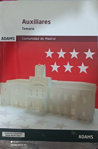 Auxiliares Administrativos, Comunidad De Madrid...