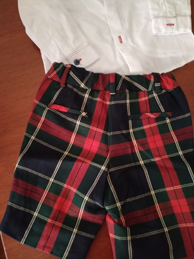 Completo bambino: camicia, pantaloni, papillon
