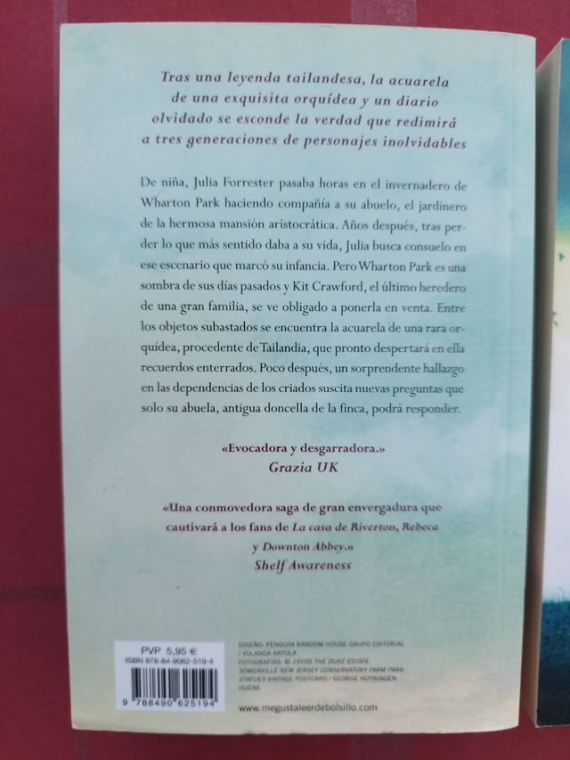 Pack de dos libros.Lucinda Riley....