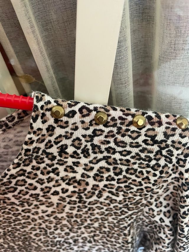 Camiseta leopardo niña 13-14