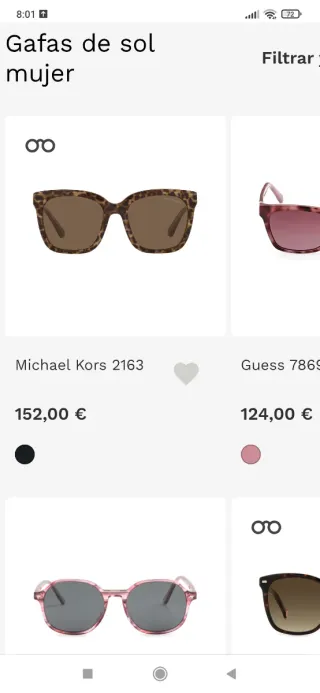 Gafas sol Asenne animal print