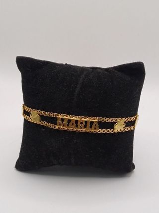 Pulsera María de oro 18k ,7,67gr Ref. G -713.
