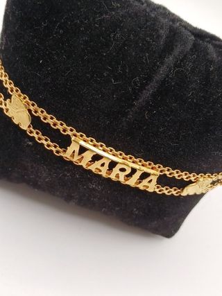 Pulsera María de oro 18k ,7,67gr Ref. G -713.