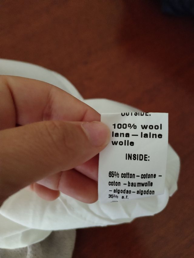 Vestitino lana neonata grigio rosa