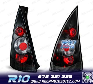 PILOTOS CITROEN C3 02-05 NEGROS