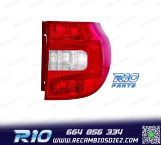 PILOTO DCH SKODA YETI 09-13 BLANCO ROJO