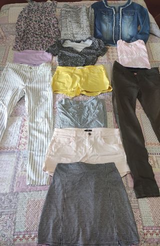Lote ropa mujer multicolor. Lote INDIVISIBLE