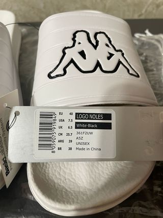 Ciabatte Kappa bianche 40 - nuove