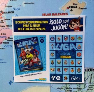 Cromo Conmemorativo liga este 24-25