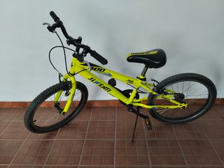 Bicicleta Niño 20" Amarilla