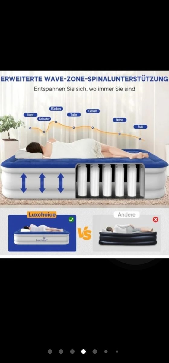 Colchón inflable LuxChoice - Cama hinchable