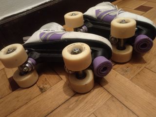 Patines Fila - Blancos y Morados