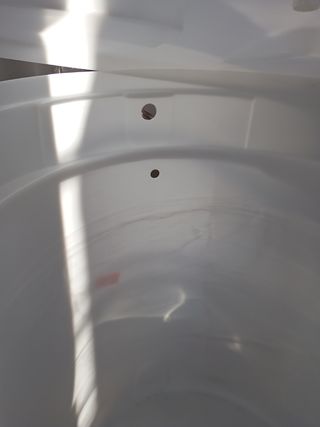 Depósito cónico de plástico 1000L - Blanco