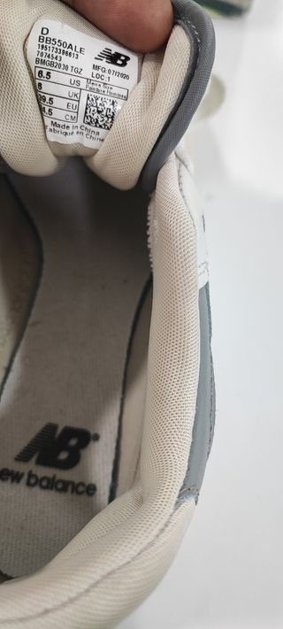 New Balance 550 ALD Gris Blanco