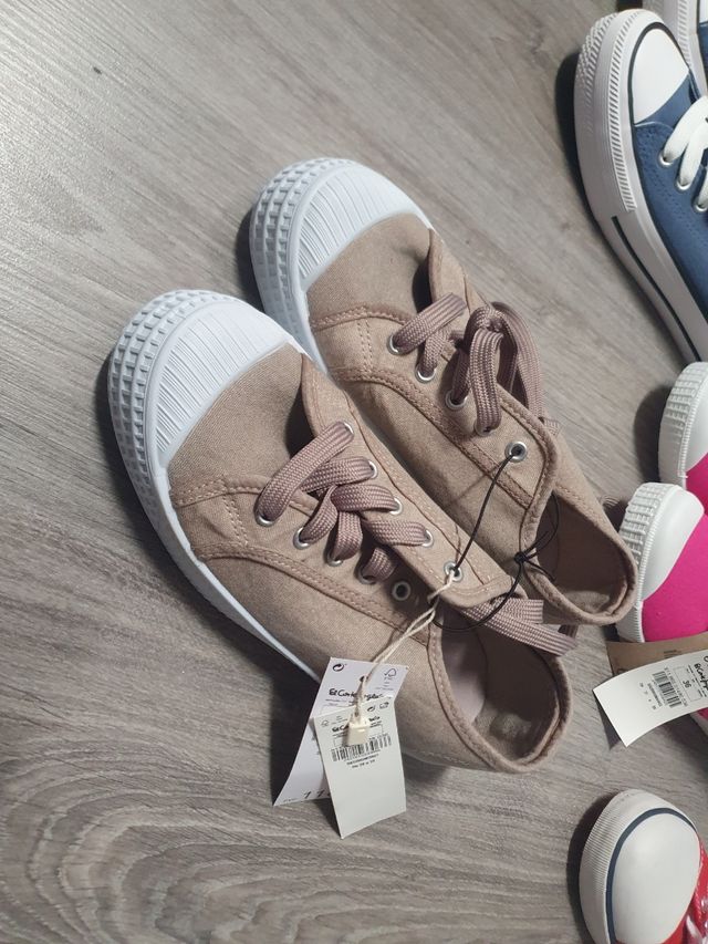 5 pares zapatillas mujer/niña