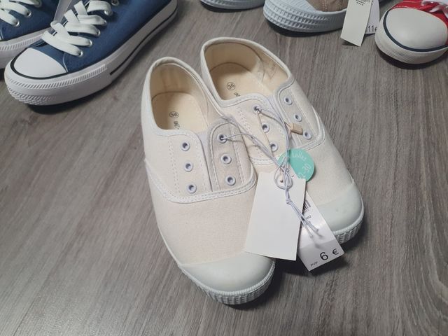 5 pares zapatillas mujer/niña