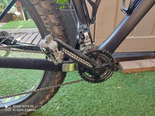 Bicicleta Fat Bike cuadro y horquilla de carbono