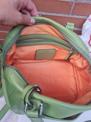 Bolso Tous verde - seminuevo