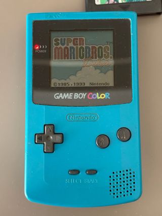 Game Boy Color azul + 5 juegos