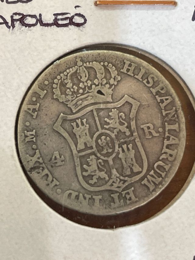 4 reales Jose Napoleon 1808 AI