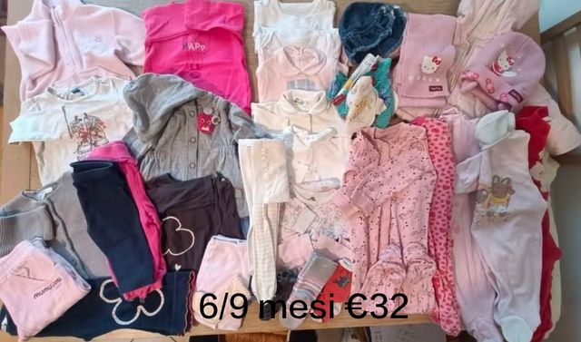 Abiti bimba 3-18 mesi