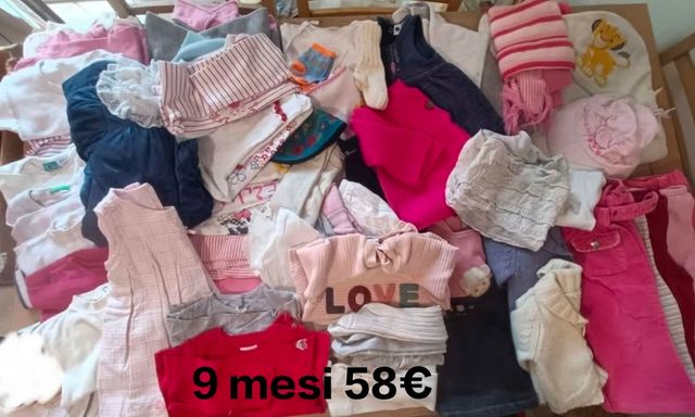 Abiti bimba 3-18 mesi
