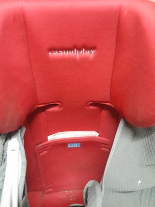 Sillita coche casualplay con funda 1-2-3