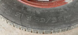 2 Neumáticos Repuesto 195/65 R15