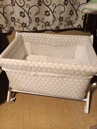 Mini cuna + sábanas - Impecable