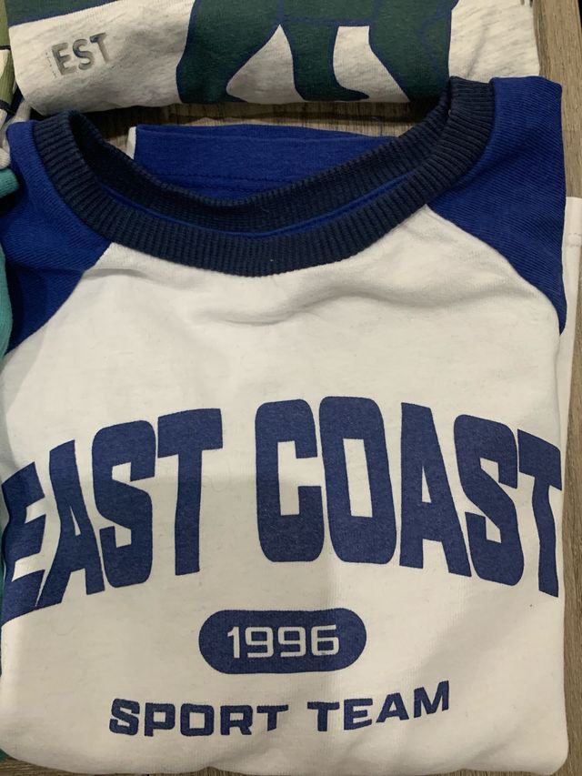 5 Camisetas Niño 5 años - 110cm