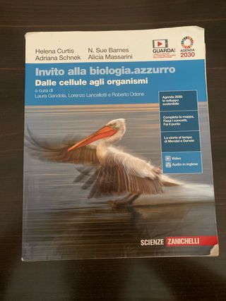 invito alla biologia azzurro 