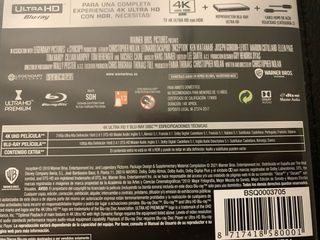 Maletín Inception (Origen) Blu-ray 4K