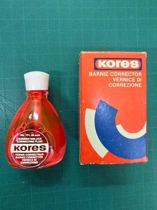 Kores - Barniz corrector vintage