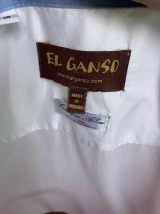 Camisa El Ganso blanca talla M