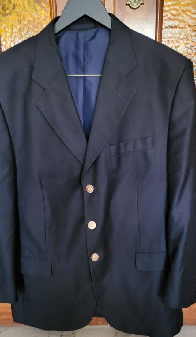 Chaqueta azul marino hombre