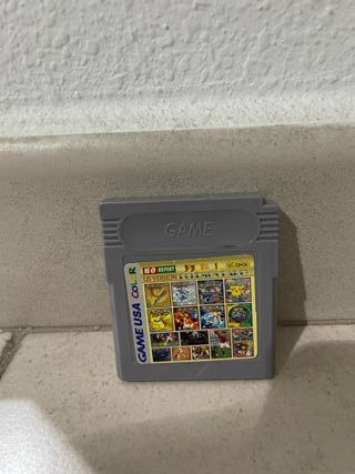 Juego Pokémon Oro/Plata/ Amarillo/ Rojo Game Boy