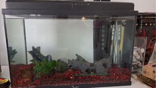 Acuario 50L -pecera- negro