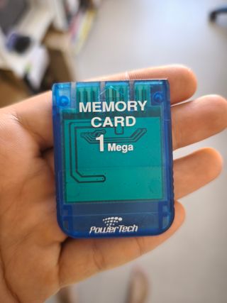 Tarjeta Memoria PS1 PowerTech 1MB